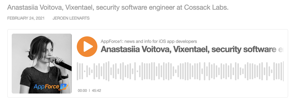 AppForce1: news and info for iOS app developers